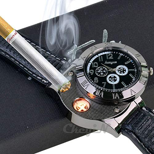 USB Lighter Men's  Watch